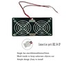 Ronyaoko RV Air Vent Fan, RV Interior Side Extractor Fan,