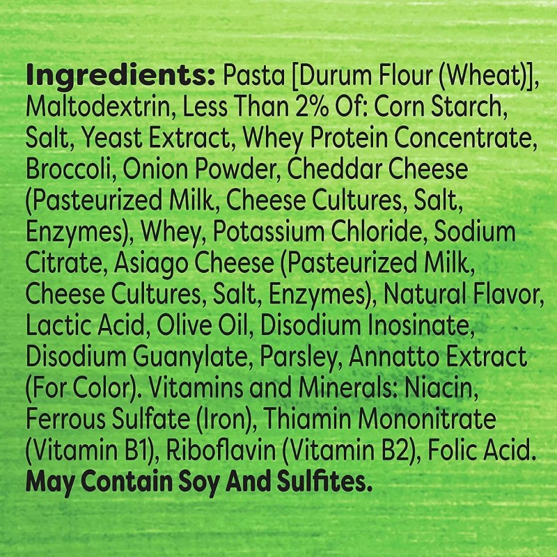 Knorr Pasta Sides Cheddar Broccoli Fusilli Pasta, Family Size Cooks