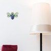 Baluue 2pcs Metal Wall Art, Bee Wall Hanging Ornament Garden