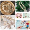 220 Pcs Wooden Beads for Crafting, Round Wood Beads 6-14mm