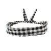 Zac's Alter Ego Checkered Gingham Print Wire Headband