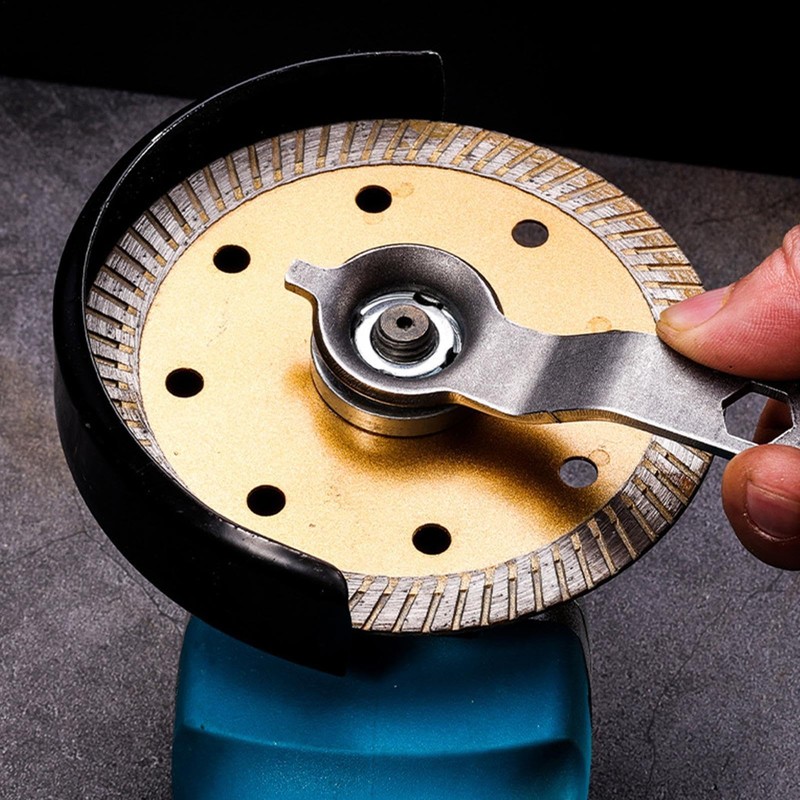 Grinder Spanner Wrench | Adjustable Spanner Thickened Maintenance Tool |