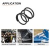 DTGN 1.2x14x15mm(DxODxL) Compression Spring - 10Pack - Good for Machinery