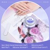 Supwee Solid Builder Gel for Nails Clear Non-Stick Hand Nail