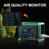 HOTKREM Air Quality Monitor Indoor air Quality Monitor for Cars,Home,Office,Hotel
