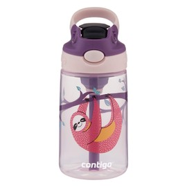 Contigo Kids Water Bottle with Redesigned AUTOSPOUT Straw, 14 oz., Sloth