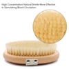 HONZUEN Body Brush Natural Bristles, Dry Brush, Ideal Bath Brush