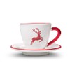 GMUNDNER KERAMIK Manufaktur 0318STES01SET Ruby Gourmet Espresso for you Gourmet