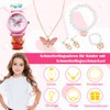 WUIOWPPIC Children's Watches for Girls from 3-10 Years, Quartz Movement,