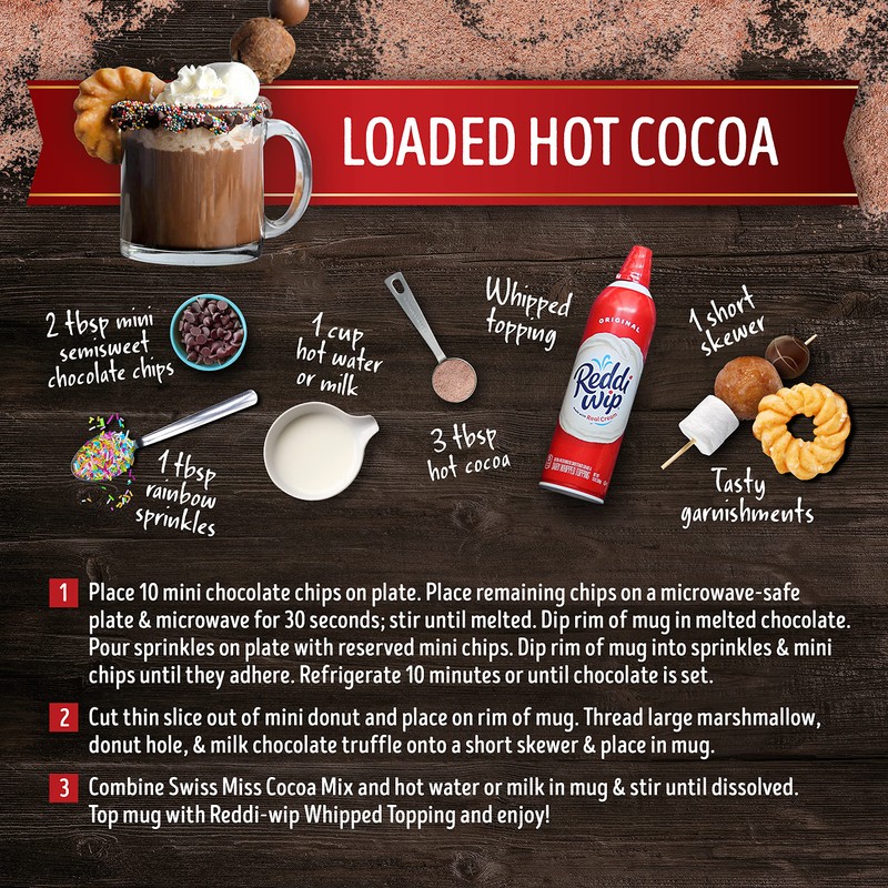 Swiss Miss Milk Chocolate Flavored Hot Cocoa Mix, Hot Cocoa