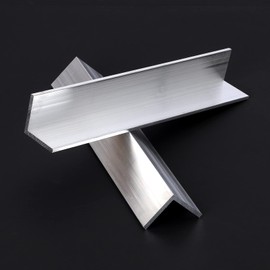 13Inch Aluminum Angle Stock,2PCS 2" x 2"x 3/16" Aluminum Angle 6061, T6511 Mill Stock,5mm Thick