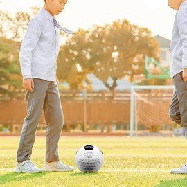 Uloveido Traditional Black White Training Soccer Ball Football for Son Grandson, I Love You Football for Teens Kids Y594 (To My Daughter)