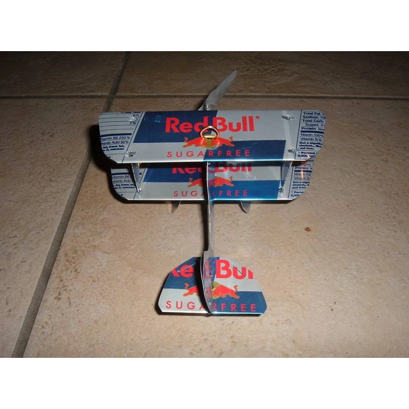 RED BULL ENERGY DRINK Can Plane Airplane SUGAR-FREE