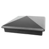 True 6" x 6" Heavy Duty Aluminium Pyramid Post Cap