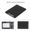 Metal mSATA to 2.5" SATA III HDD SSD Converter Adapter