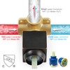 SKOWLL Shower Valve Trim Wall Mount Rough-In Valve Single Handle