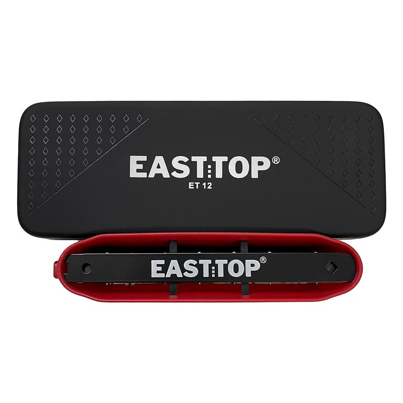 EAST TOP ET12 Chromatic Harmonica of C key for Adults