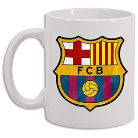 Taza sublimada personalizada Club Barcelona coleccionable 11 onzas