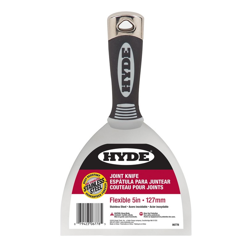 Hyde 4, 5, 6, and 8 Inch Pro Stainless, Flexible,