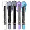 Erinde 5-Piece Glitter Eyeshadow Pen Set, Waterproof & Long-Lasting Eyeshadow