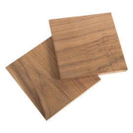 Abaodam 2pcs Thickened Black Walnut Wood Planks DIY Carving Wood Material for Home Decor Craft Making and Artistic Projects Natural and Safe Blocks