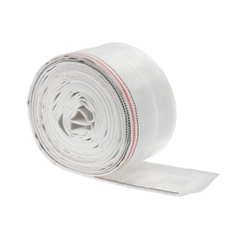 PATIKIL Lightweight Backwash Hose Lay Flat Reinforced Discharge PVC Hose 2" ID 25ft 0.8MPa for Swimming Pool