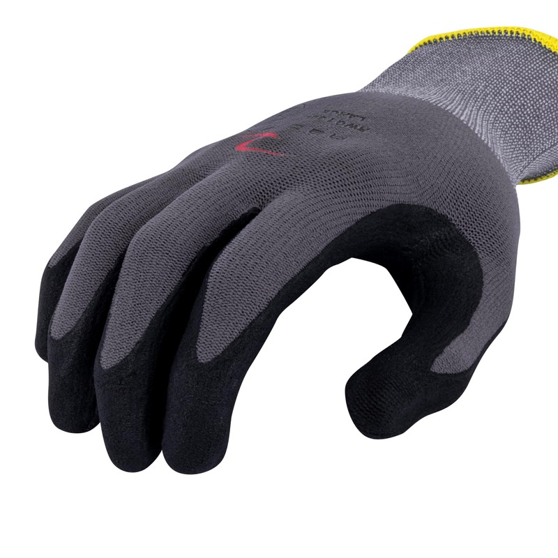 Radians Unisex Industrial Work Glove - Construction: Nylon Shell with
