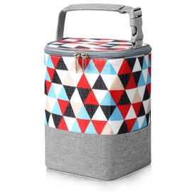 Accmor Breastmilk Cooler Bag, Baby Bottle Cooler Bags, Insulated Bottle Cooler Tote Bags On The Go, Fits 4 Large 8oz Bottles, for Nursing Mom Daycare Travel