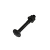 Blackline Carriage Bolts with Hex Nuts and Washers M8 x
