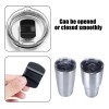 THE9SHOP 2 Vaso Tapa Magnetica Magslider Taza Con Iman Para