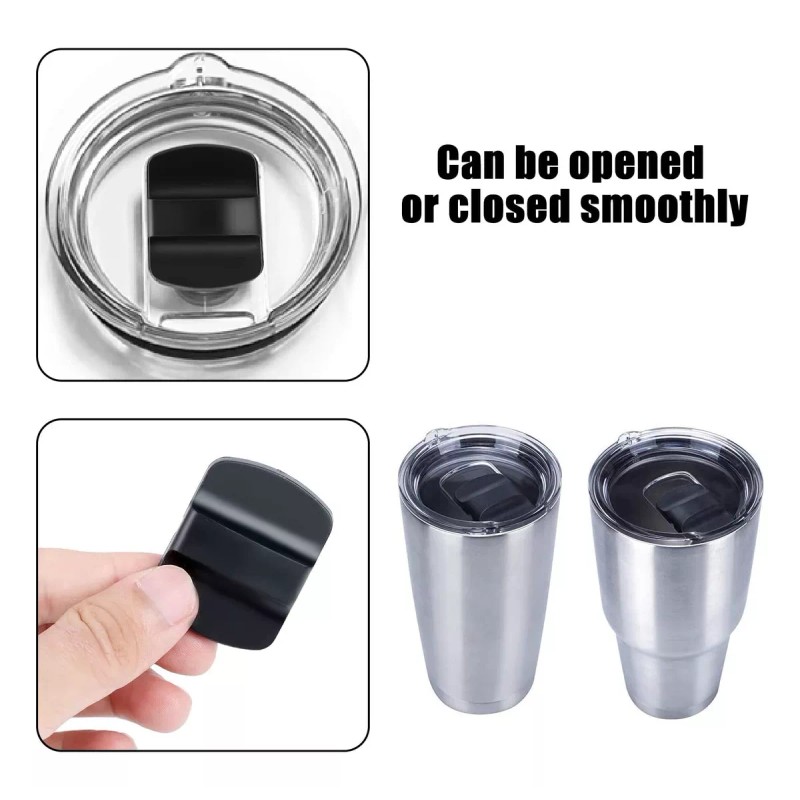 THE9SHOP 2 Vaso Tapa Magnetica Magslider Taza Con Iman Para