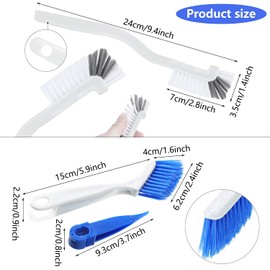 ITidyHome 12 Feet Flexible Dryer Vent Brush Cleaning Kit,Synthetic Brush Head,Lint Remover,9 Rods 1 Brush Head