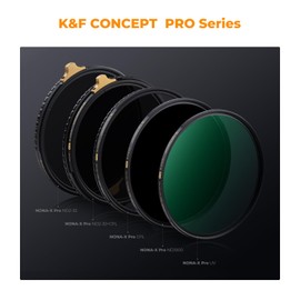 K&F Concept 46mm UV Filter with Brass Frame, 36-Layer Coating, High Definition Optical Glass Lens Protection Filters, Nano-X PRO Series