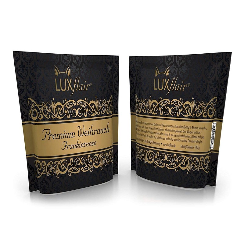 Luxflair® Premium Incense for Smoking and Burning on Charcoal, Pure