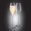 Final Touch 100% Lead-free Crystal Champagne Flutes Glasses Made with