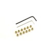 Kyosho MXW007 4.8 Brass Ball, 12 Pieces