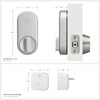 Yale Approach Smart Wi-Fi Deadbolt Retrofit Smart Lock, Unlimited Virtual