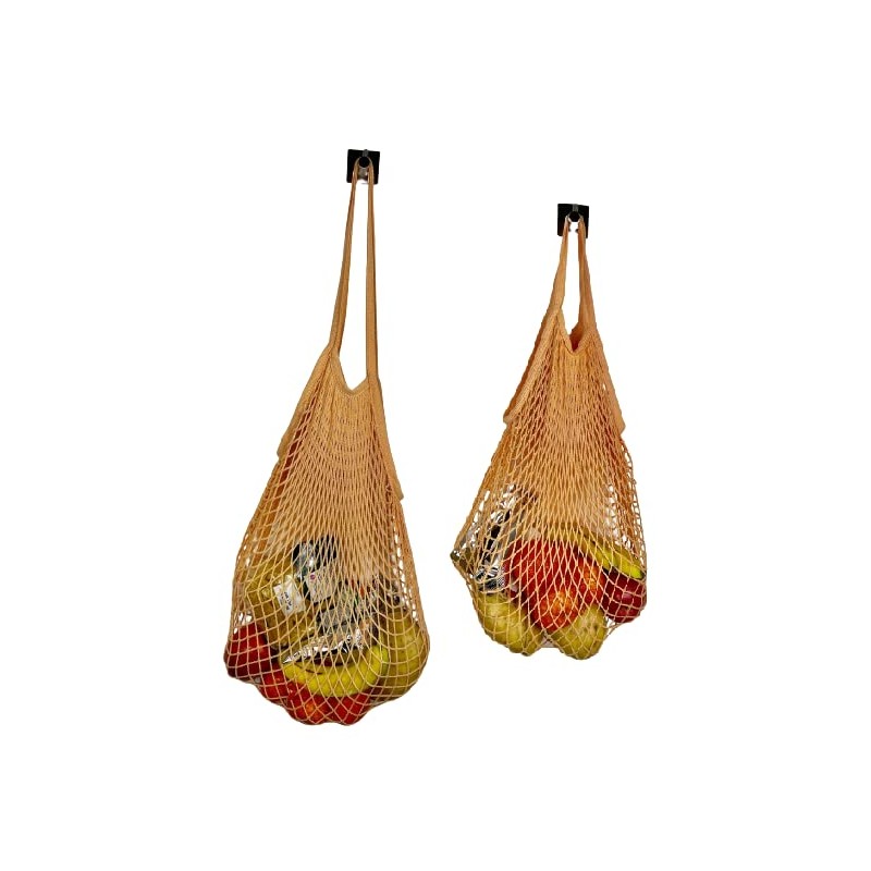 Modo Reusable (2 Pack) String Cotton Net Shopping Bags 1