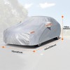 NEVERLAND Universal Full Sedan Car Cover Waterproof All Weather Dust
