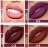 MM11 10 Lápices Labiales Mate Impermeable Antiadherente Lip Gloss