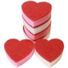 West5Products 6x Heart Shaped Washing Up Scourer Sponges