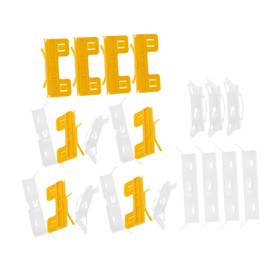 Zerodeko 2 Sets Windshield Clip Repair Set of Side Molding Clips for Car Roof Edge Durable Automotive Fasteners Kit for Secure Attachment Reliable Fit Vehicle Repairs