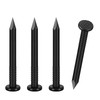 VGBUY 1500PCS Hardware Nails, 5/8 Inches Flat Head Black Nails