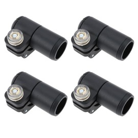 eMagTech 4 x 16 mm external folding clasps for hiking and trekking poles, walking sticks, snowshoeing, mountaineering, adventure, outdoors
