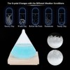 Distinctive Diamond Shape Weather Forecast Glass Bottle Home Decoration Birthday
