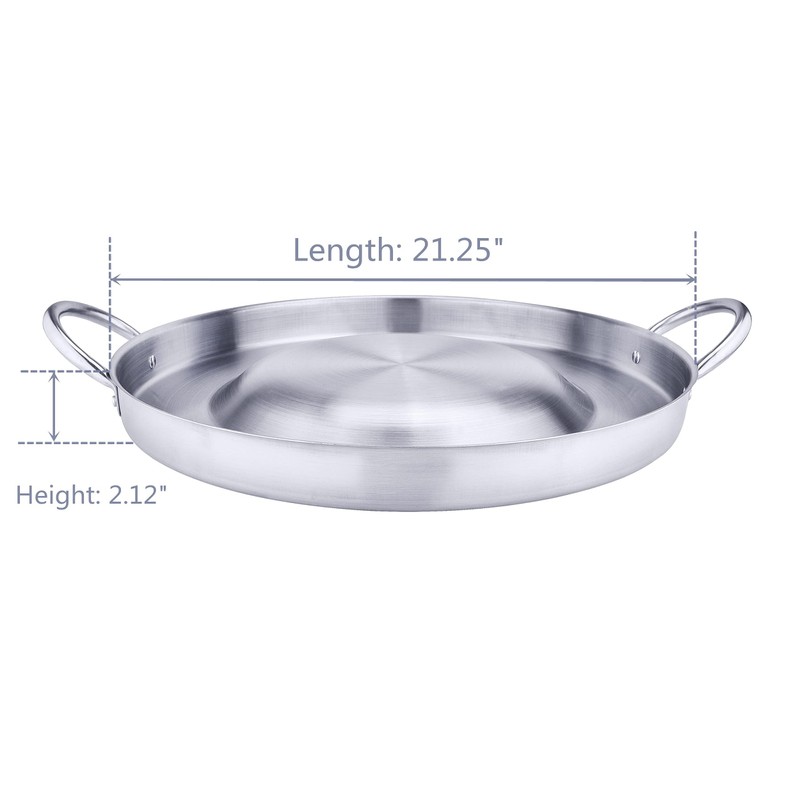 ARC, CM54 NSF Approval 21.25" Heavy Duty Stainless Steel Convex