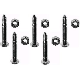 The ROP Shop (5) Shear PINS & Bolts for Snapper 13865 7091550 91550 Snowthrowers Snowblowers