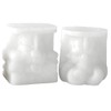 2Pcs Octopus Skull Candle Mold, Halloween Tentacle Silicone Molds for