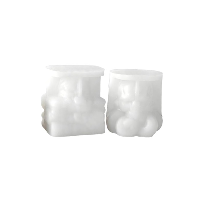 2Pcs Octopus Skull Candle Mold, Halloween Tentacle Silicone Molds for