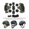 Helmet Padding Kit Memory Foam Pad Protective Mat Universal Motorcycle